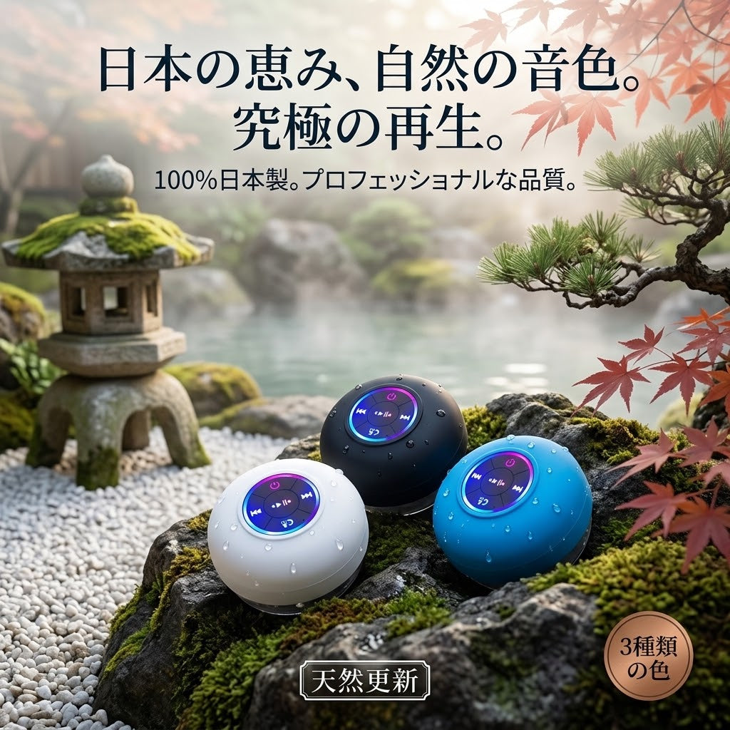 GlowBeat 防水スピーカー