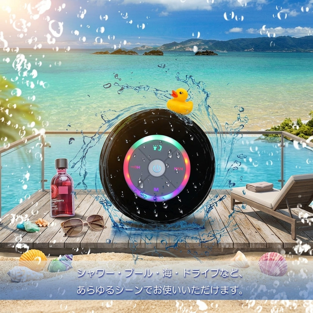 GlowBeat 防水スピーカー